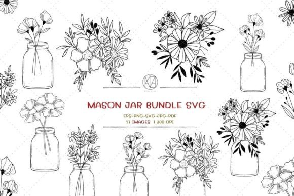 Charming Floral Mason Jar Designs for Every Creative Project