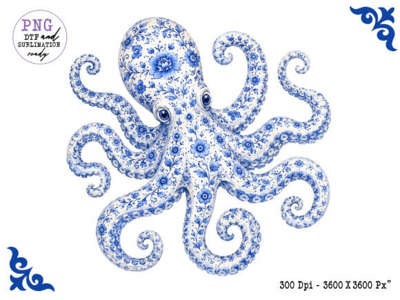 Chinoiserie Ocean Octopus Clipart: A Designer's Guide to Elegant Seaside Motifs