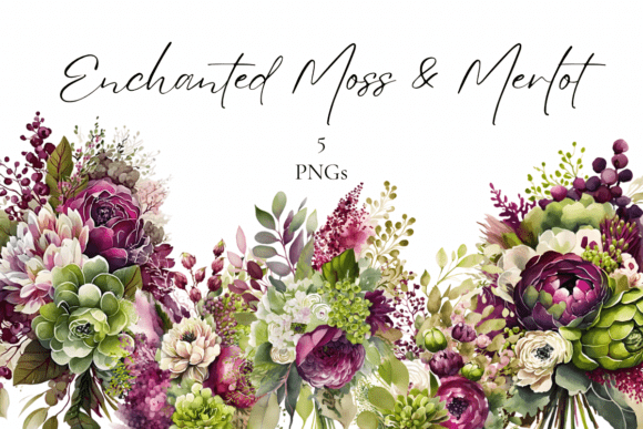 Enchanted Moss & Merlot: A Moody Palette for Rich Design