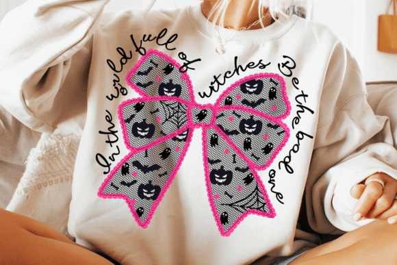 Lace Bow Witch Halloween Png: The Girly Twist Your Designs Need
