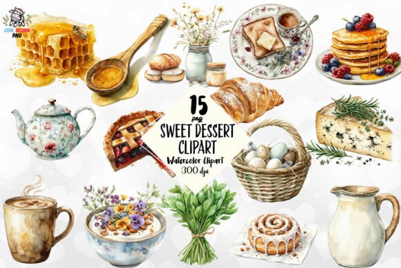 Sweeten Your Visuals: A Guide to Dessert Clipart PNGs
